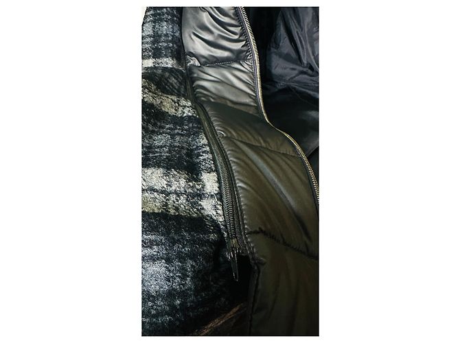 JOOP! Herren-Blazer mit Karomuster und abnehmbarer Steppweste Schwarz Blau Grau - Ansicht 7