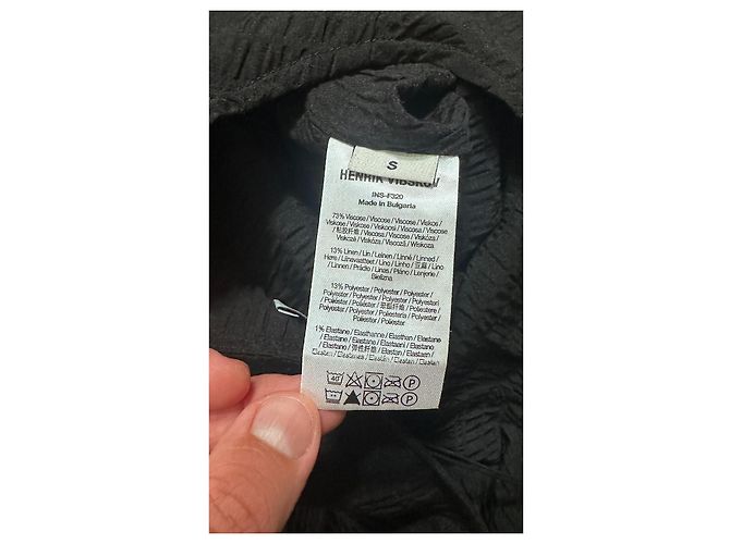 Henrik Vibskov Octo Kleid Schwarz - Ansicht 9