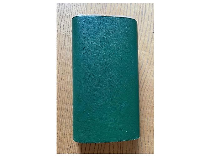 Protège-agenda Hermès Vert - vue 2