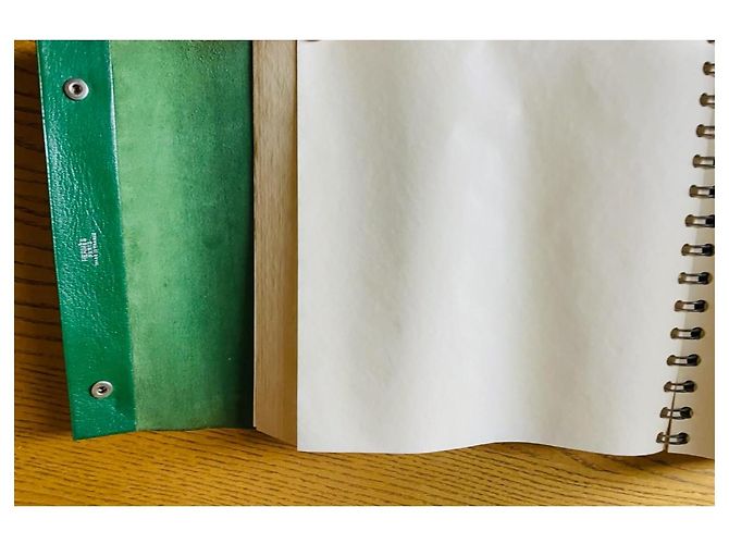 Protège-agenda Hermès Vert - vue 4