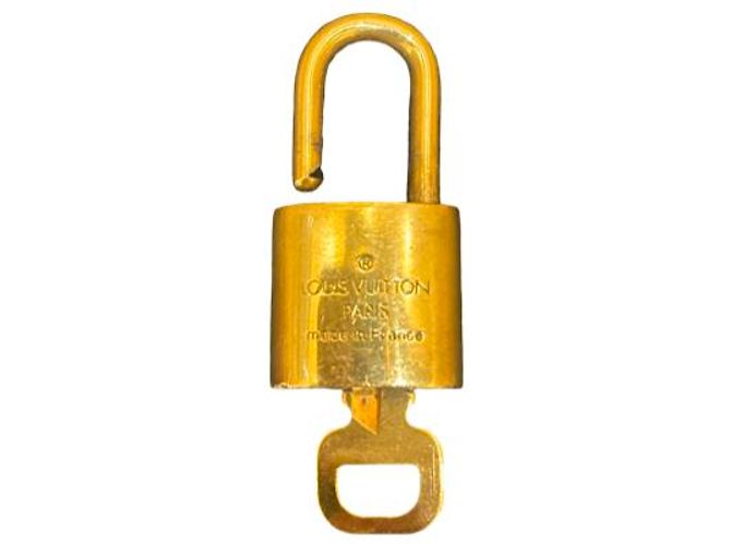 Louis Vuitton Lucchetto e Chiave Logo Metal medium D'oro - vista 2
