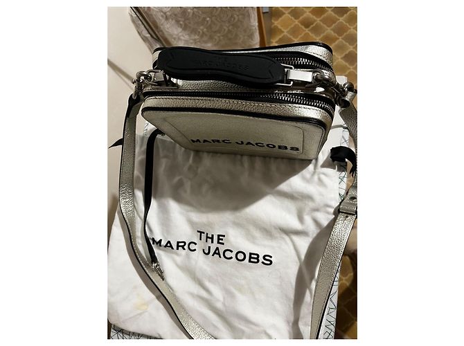 Marc Jacobs 'The Mini Box' silberne Tasche - Ansicht 2