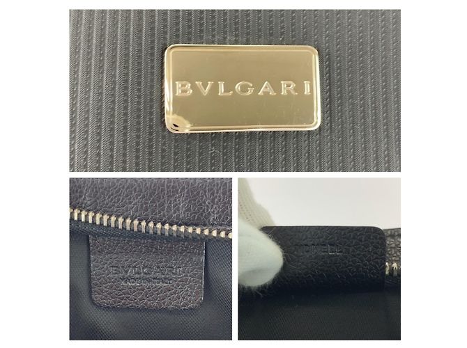 Bulgari Borsa a pochette Bvlgari Millerege Black Nero - vista 3