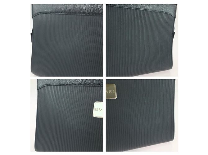 Bulgari Borsa a pochette Bvlgari Millerege Black Nero - vista 5