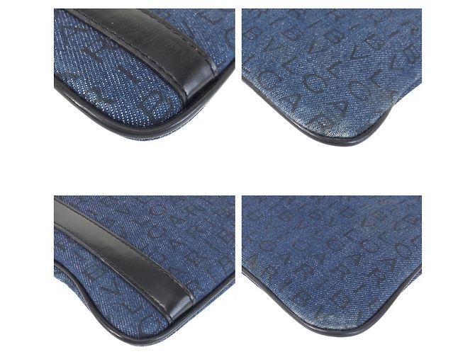 Bulgari Borsa a tracolla Bvlgari Logomania Nero Blu - vista 3
