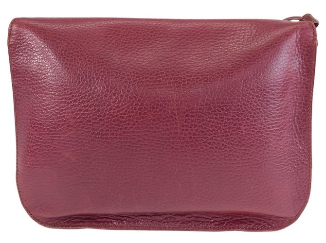 Borsa a tracolla Cartier Must Line in pelle Bordeaux Bordò - vista 2
