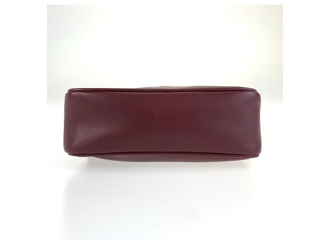Bolso de hombro Cartier Must Line de cuero Bordeaux Burdeos - vista 9