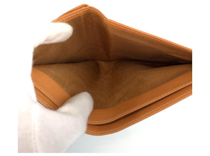 Céline Celine Vintage Macadam Brown Leather Bi-fold Wallet - view 6