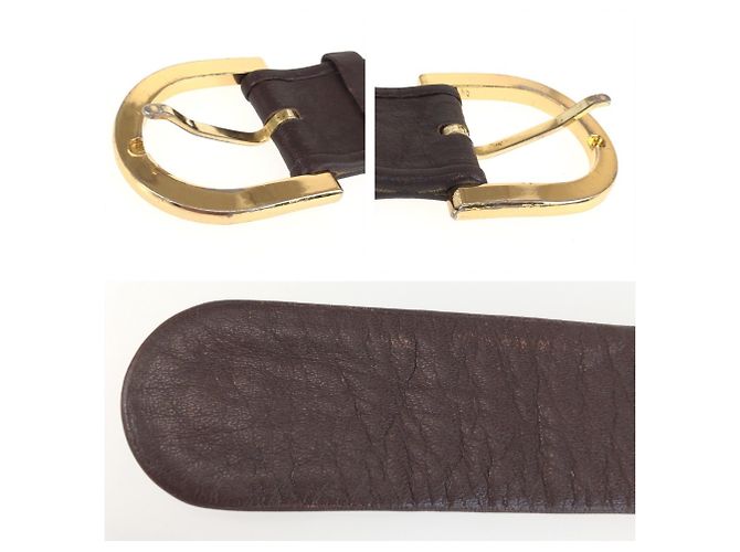 Christian Dior Dior Trotter Gürtel Braun Beige - Ansicht 7