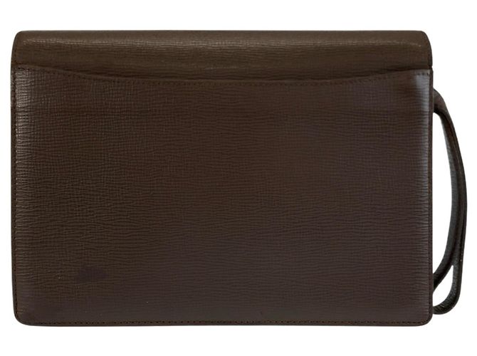 Bolso de mano Loewe Anagram de piel marrón Castaño - vista 2