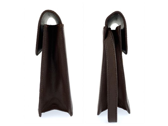 Bolso de mano Loewe Anagram de piel marrón Castaño - vista 6