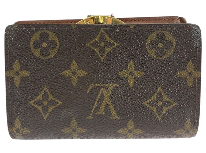 Louis Vuitton Monogram Portefeuille Viennois Wallet Marrone Monogramma - vista 2