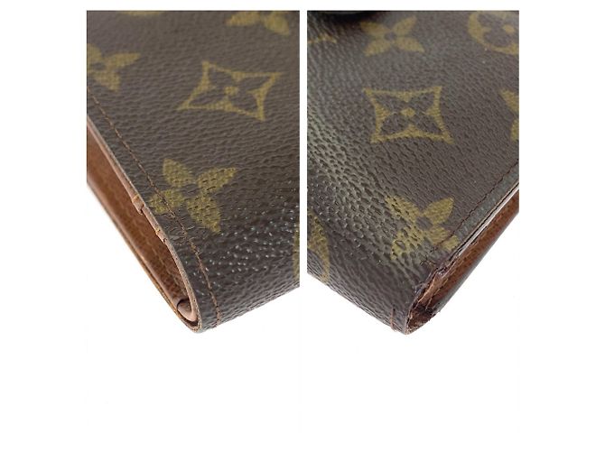 Louis Vuitton Monogram Portefeuille Viennois Wallet Marrone Monogramma - vista 6
