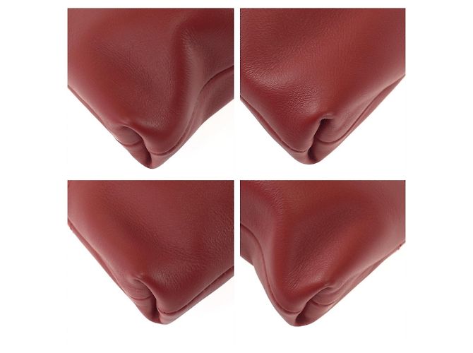 Borsa in pelle rossa 2-way Salvatore Ferragamo Gancini Rosso - vista 3