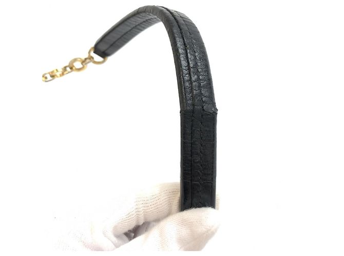 Borsa Tote/Spalla Salvatore Ferragamo Gancini in pelle nera - vista 5
