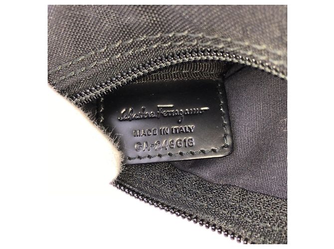Borsa a tracolla Salvatore Ferragamo Black Sport Line Nero - vista 4