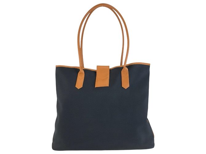 Borsa Tote Yves Saint Laurent Nera e Marrone Nero - vista 2