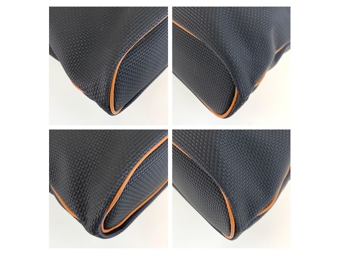 Borsa Tote Yves Saint Laurent Nera e Marrone Nero - vista 4