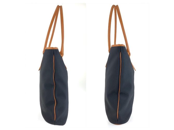 Borsa Tote Yves Saint Laurent Nera e Marrone Nero - vista 7