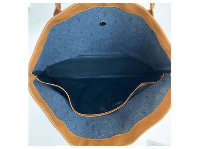 Borsa Tote Yves Saint Laurent Nera e Marrone Nero - vista 9