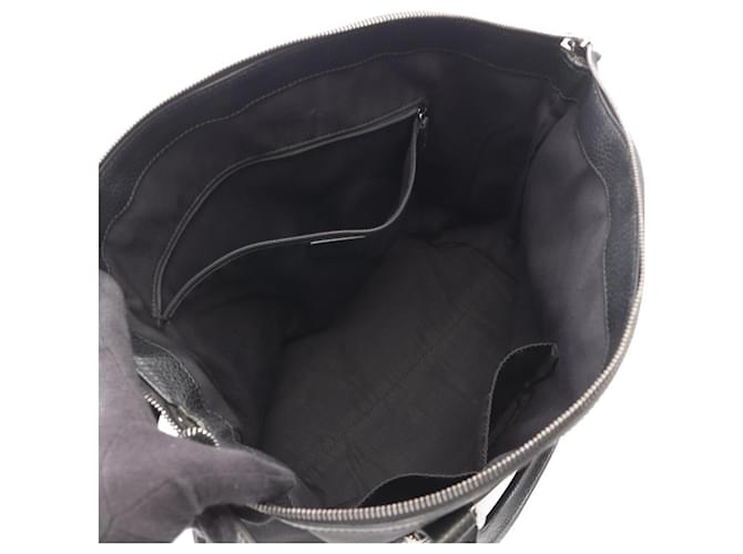 Borsa Tote Gucci GG Pattern Interlocking G Nero - vista 3