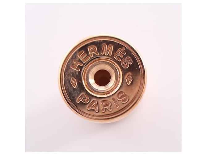 Hermès Hermes MINI POP H Ohrstecker Schwarz Golden - Ansicht 3