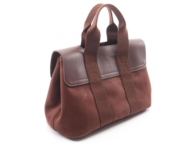 Hermès Borsa Hermes Valparaiso PM Marrone - vista 2