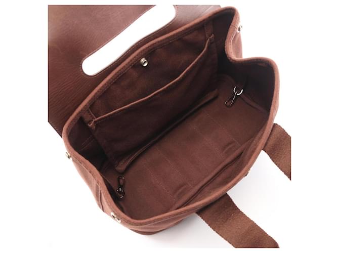 Hermès Borsa Hermes Valparaiso PM Marrone - vista 3