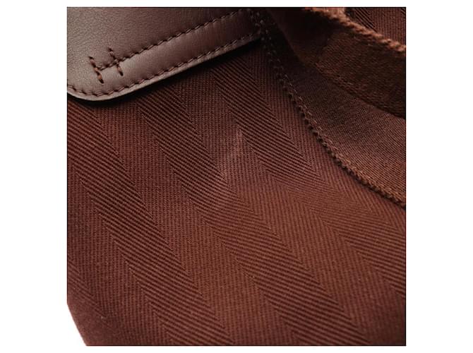 Hermès Borsa Hermes Valparaiso PM Marrone - vista 7