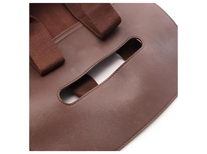 Hermès Borsa Hermes Valparaiso PM Marrone - vista 8
