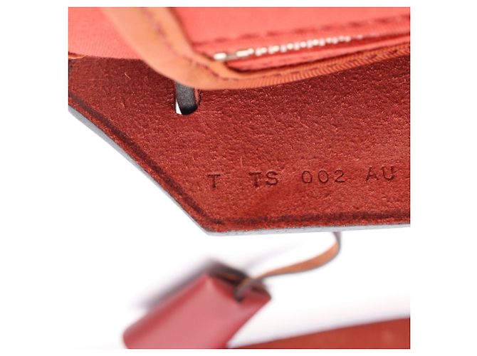 Hermès Herbag Zip PM 2-Way Handtasche Rosso - vista 5