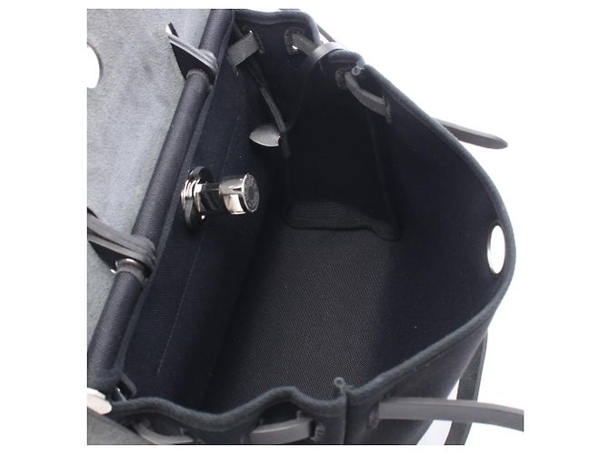 Hermès Borsa a mano 2-Way Hermes Herbag Zip PM in Nero - vista 3