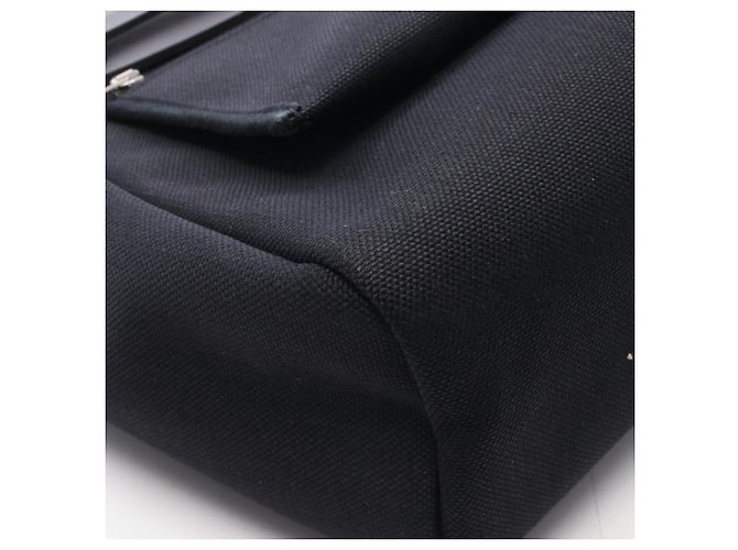 Hermès Borsa a mano 2-Way Hermes Herbag Zip PM in Nero - vista 8