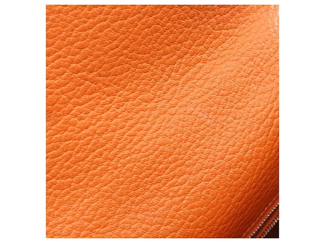 Hermès Borsa Hermes Kelly 32 Arancione - vista 10