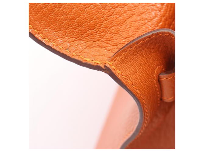 Hermès Borsa Hermes Kelly 32 Arancione - vista 11