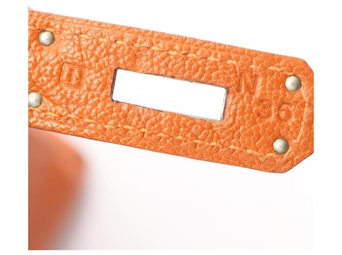 Hermès Borsa Hermes Kelly 32 Arancione - vista 5