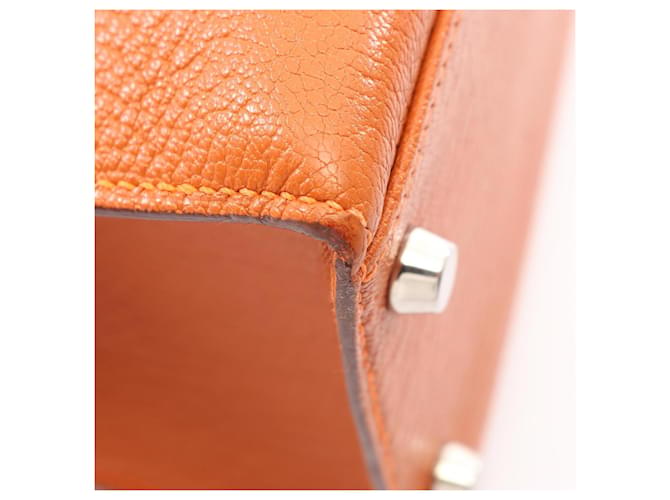 Hermès Borsa Hermes Kelly 32 Arancione - vista 8