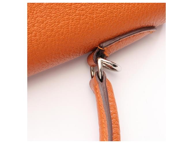 Hermès Borsa Hermes Kelly 32 Arancione - vista 9
