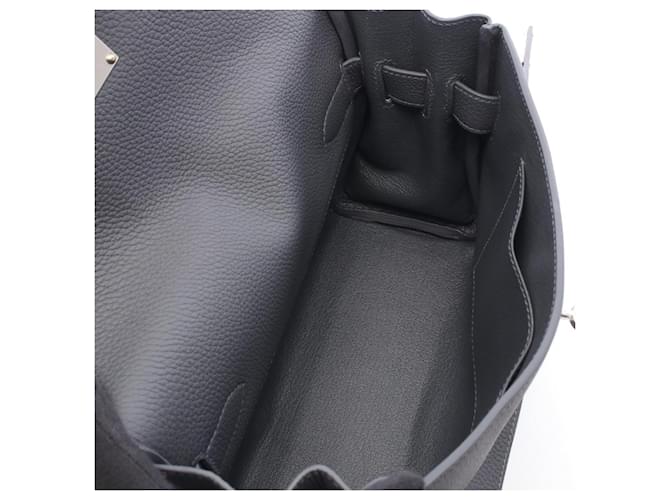 Hermès Borsa a tracolla Hermes Kelly Messenger PM Marrone - vista 3