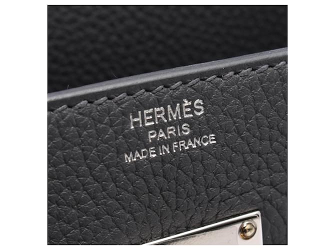 Hermès Borsa a tracolla Hermes Kelly Messenger PM Marrone - vista 4