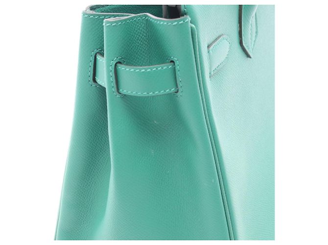 Hermès Hermes Birkin 30 Handtasche Grün - Ansicht 7