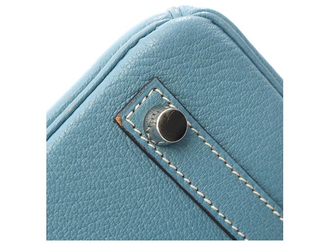 Hermès Sac à main Hermes Birkin 30 Bleu - vue 15