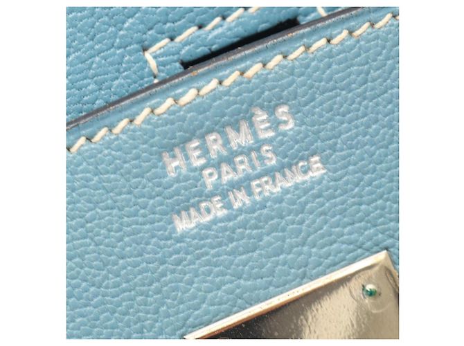 Hermès Sac à main Hermes Birkin 30 Bleu - vue 4