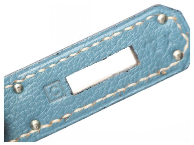 Hermès Sac à main Hermes Birkin 30 Bleu - vue 5