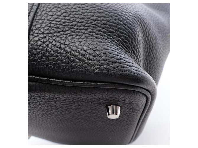 Hermès Borsa Hermes Picotin Lock MM Nero - vista 6