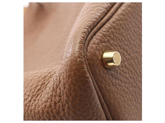 Hermès Hermes Picotin Lock PM Eclat Handtasche Braun - Ansicht 10