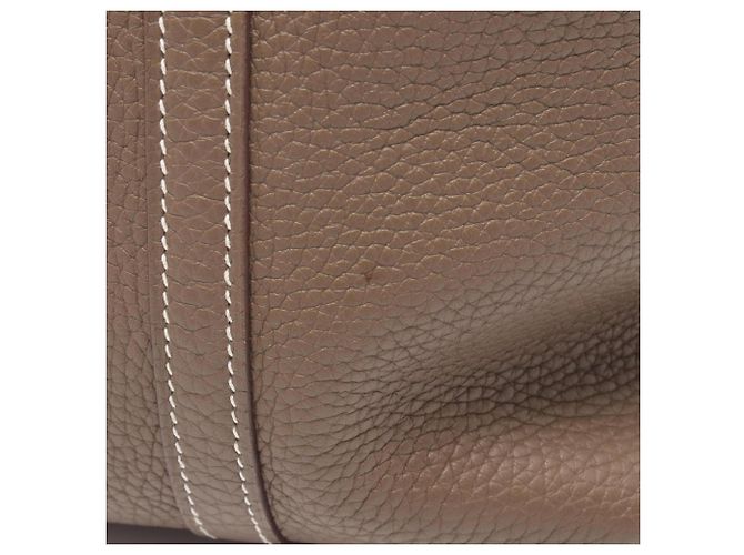 Hermès Picotin Lock MM Handtasche Braun Taupe - Ansicht 10