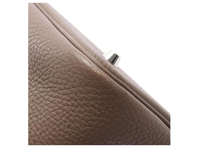 Hermès Picotin Lock MM Handtasche Braun Taupe - Ansicht 8