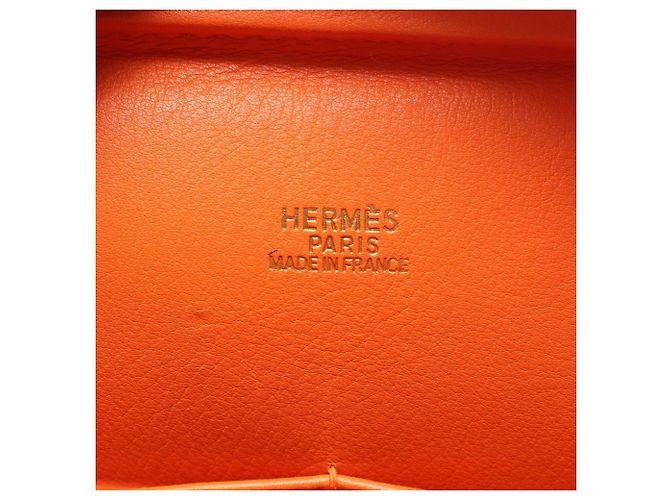 Hermès Hermes Plume 32 Handtasche Orange - Ansicht 4