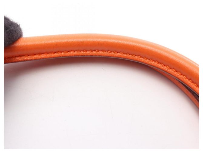 Hermès Hermes Plume 32 Handtasche Orange - Ansicht 8